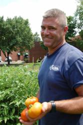 Chef Kyle in Garden